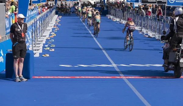 ITU Wereld Triatlon Hamburg — Stockfoto