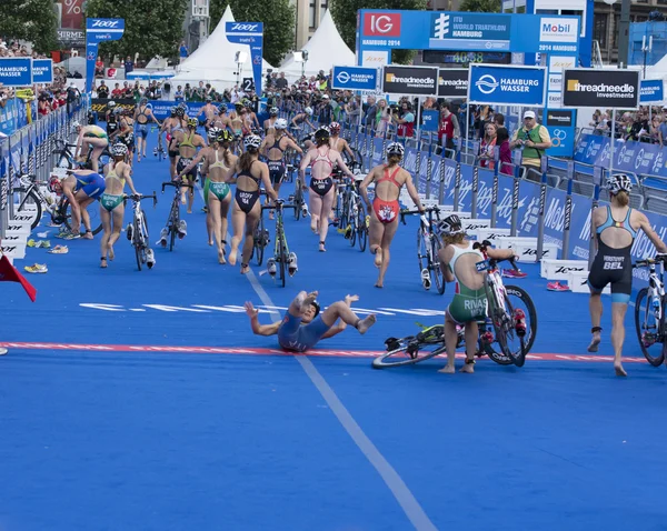 ITU World Triathlon Hamburgo —  Fotos de Stock