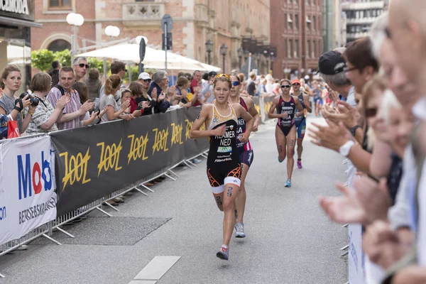 ITU World Triathlon Hamburgo — Foto de Stock