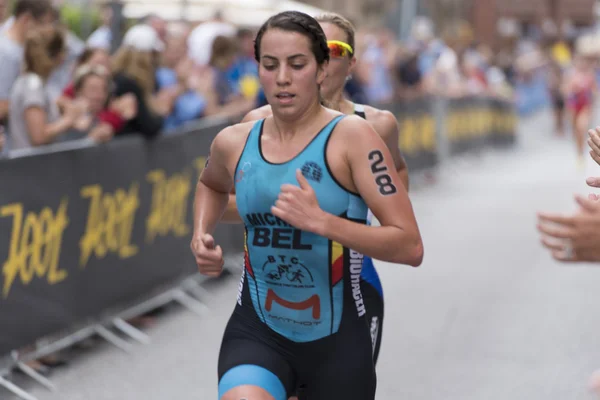 Triathlon ITU World Hamburg — Zdjęcie stockowe