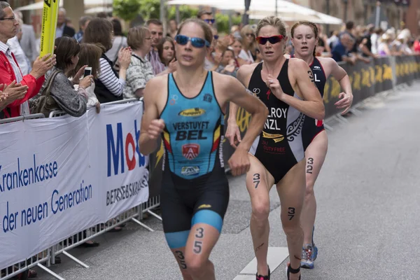 ITU World Triathlon Hamburgo — Foto de Stock