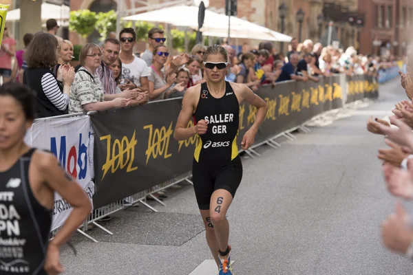 Triathlon ITU World Hamburg — Zdjęcie stockowe