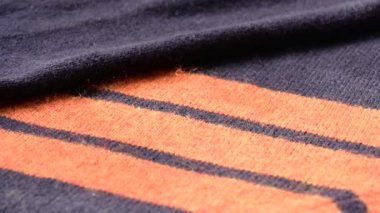 Alpaka, yün, saç teli ve angora karışımından örgü deseni.