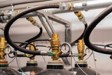 Bir veri merkezi için CO2 söndürme sistemi