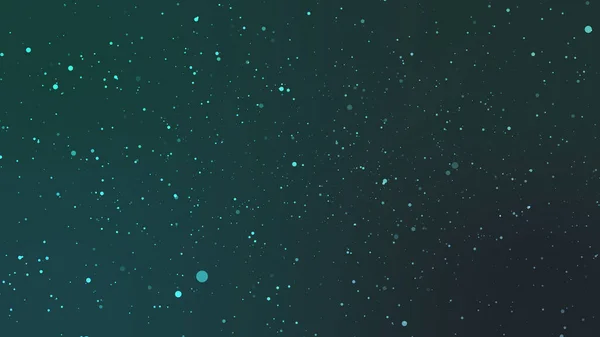 Illustrasjon Blå Glitterpartikler Bakgrunn Med Skinnende Lysbluss Begrepet Futuristisk Natt stockbilde