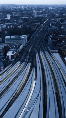 Londra Çömlek Tren İstasyonundan Görünüm