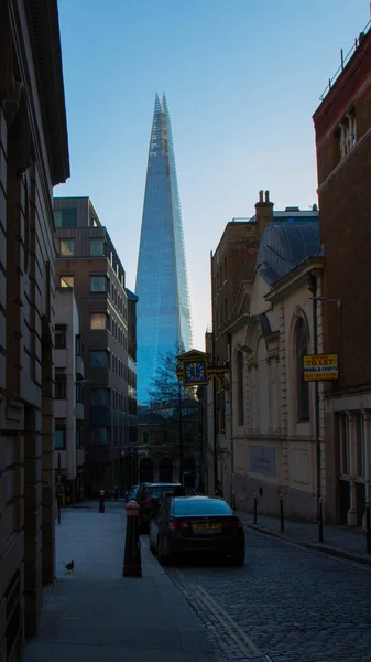 London Street Photography Shard — стокове фото