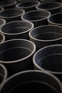 seramik kaplar güzel bir arkaplan dokusu ekran koruyucu oluşturur.