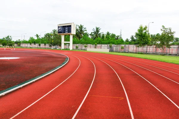 Laufstrecke — Stockfoto