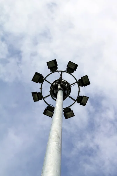 Pole schijnwerpers — Stockfoto