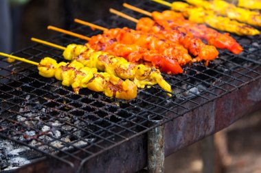 voedsel, gegrilde kip.