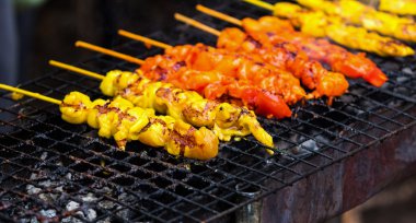 voedsel, gegrilde kip.