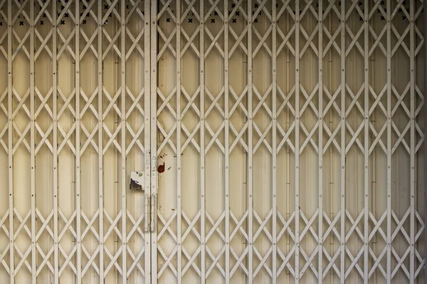 Porta in acciaio — Foto Stock