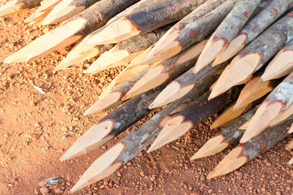 Holzstapel — Stockfoto