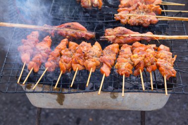 voedsel, gegrilde kip.