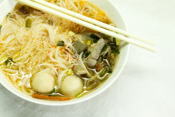 Noodles soup — Stock Photo, Image
