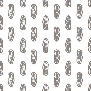 Minimalist tarzında kusursuz bir desen. Modern dekoratif doku. Albüm, tekstil, duvar kağıdı ve web için grafiksel tasarım öğesi. Vektör illüstrasyonu