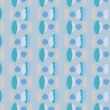 Minimalist tarzında kusursuz bir desen. Modern dekoratif doku. Albüm, tekstil, duvar kağıdı ve web için grafiksel tasarım öğesi. Vektör illüstrasyonu