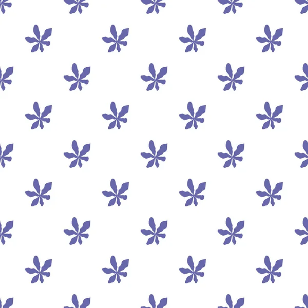 Безшовний Квітковий Візерунок Стилі Мінімалізму Векторні Ілюстрації — стоковий вектор