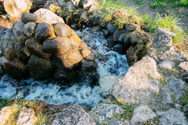 Prachtig Uitzicht Rivier Bergen — Stockfoto