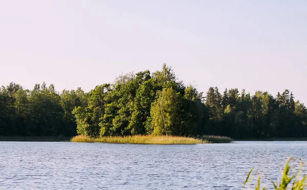 Beautiful Landscape Lake Background — Stock Photo, Image