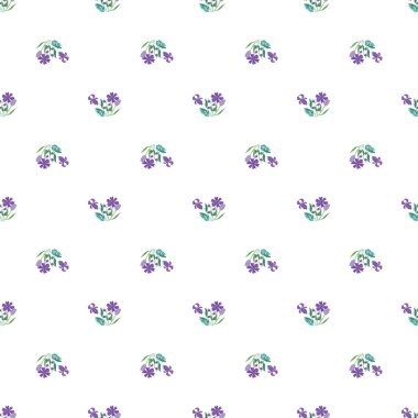 Kusursuz çiçek arkaplanı. Minimalist tarzda dekoratif tasarım. Vektör illüstrasyonu. 