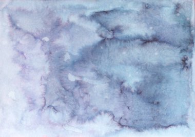 Renkli, canlı, dokulu bir arka plan. Kağıt suluboya dokuya boyanmış soyut bir el resmi. Tasarım için dekoratif kaotik doku. El yapımı örtülü arka plan. Parlak sanatsal resim