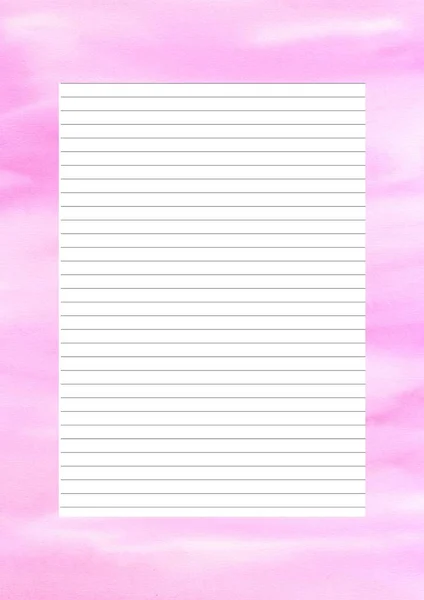 Paper Sheet Design Empty Page Text Message Writing Paper Scrapbook - Stock-foto