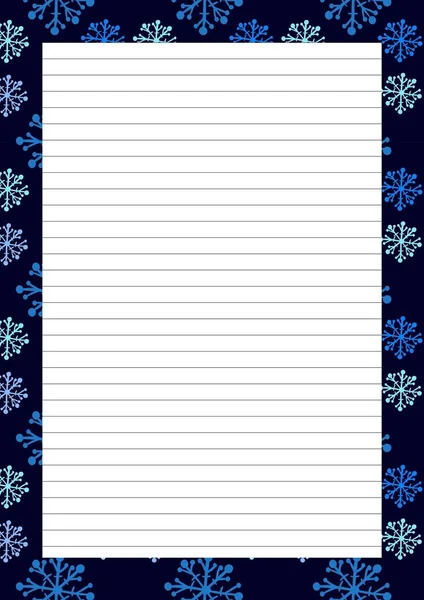 Paper Sheet Design Empty Page Text Message Writing Paper Scrapbook — Stock fotografie