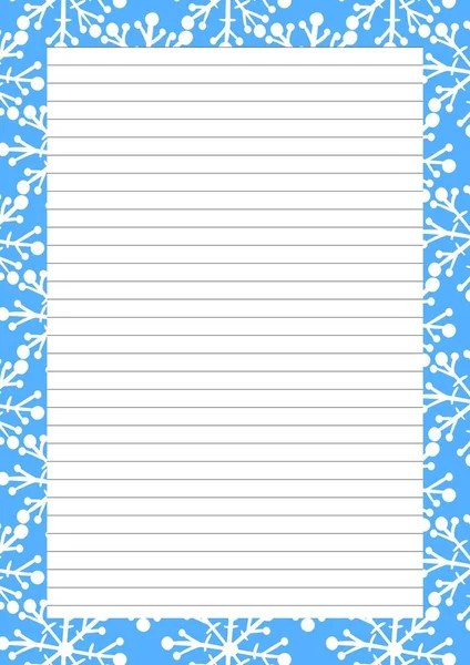 Paper Sheet Design Empty Page Text Message Writing Paper Scrapbook — Photo