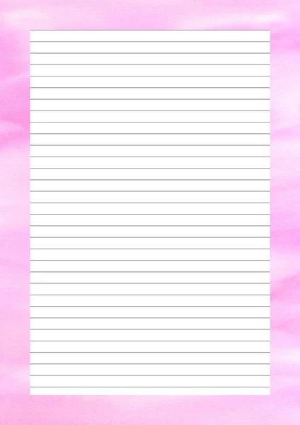 Paper Sheet Design Empty Page Text Message Writing Paper Scrapbook — 图库照片