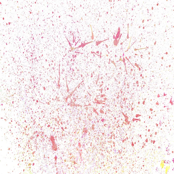 White Red Splashes Abstract Art Background Texture — Stockfoto