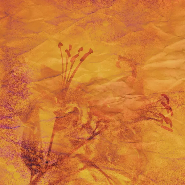 Abstract Floral Petals Paper Background Copy Space — Fotografia de Stock