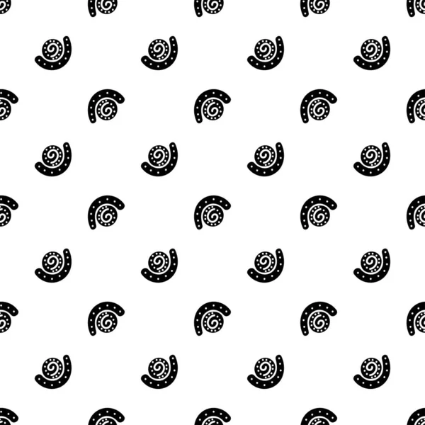 Abstract Seamless Doodle Pattern Decorative Vector Texture — 스톡 벡터
