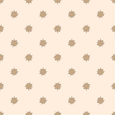 Modern seamless ornamental pattern for wallpaper, scrapbook, paper, fabric, textile, prints. Vector background for surface design.