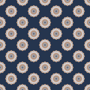 Dikişsiz, soyut dekoratif desen. vektör çizim.