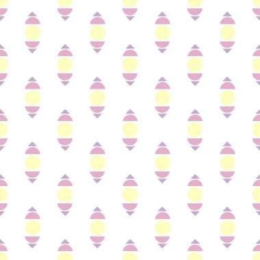 Kusursuz dekoratif desen. Duvar kağıdı, web, hatıra defteri, ambalaj kağıdı, dijital tasarım için tekrarlanan modern arkaplan. Vektör illüstrasyonu.