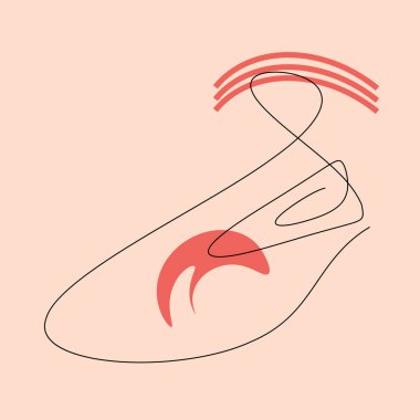 Afişler, el ilanları, afişler vs. için renkli grafik tasarım unsurları. Vektör illüstrasyonu.