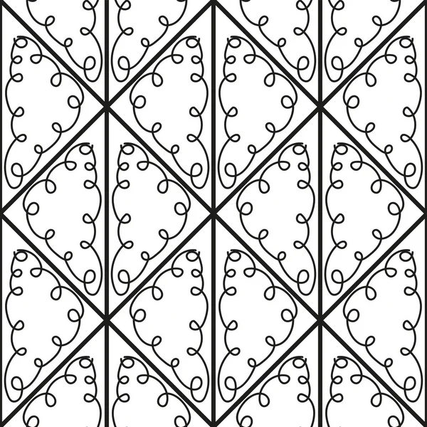 Patrón Sin Costura Vectorial Para Diseño Superficie Textura Ornamental Elegante — Archivo Imágenes Vectoriales