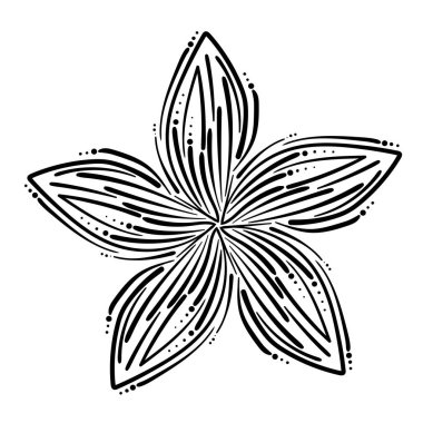 Çemberin içinde zarif soyut mandala deseni. Vektör illüstrasyonu.