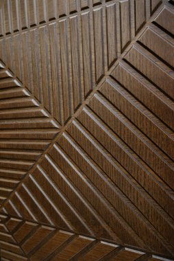 Arka planı yumuşatın. Döşeme ve iç dizayn için ahşap desenli laminat veya parke örnekleri. Ahşap zemin üretimi