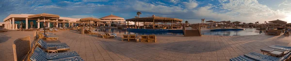 Панорама туристический отель — стоковое фото
