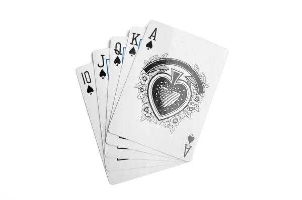 Poker combinatie — Stockfoto