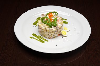 rukolloy menüsü - Foto - sebze salatası