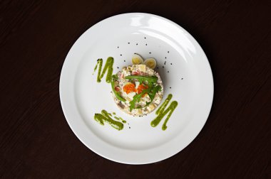 rukolloy menüsü - Foto - sebze salatası