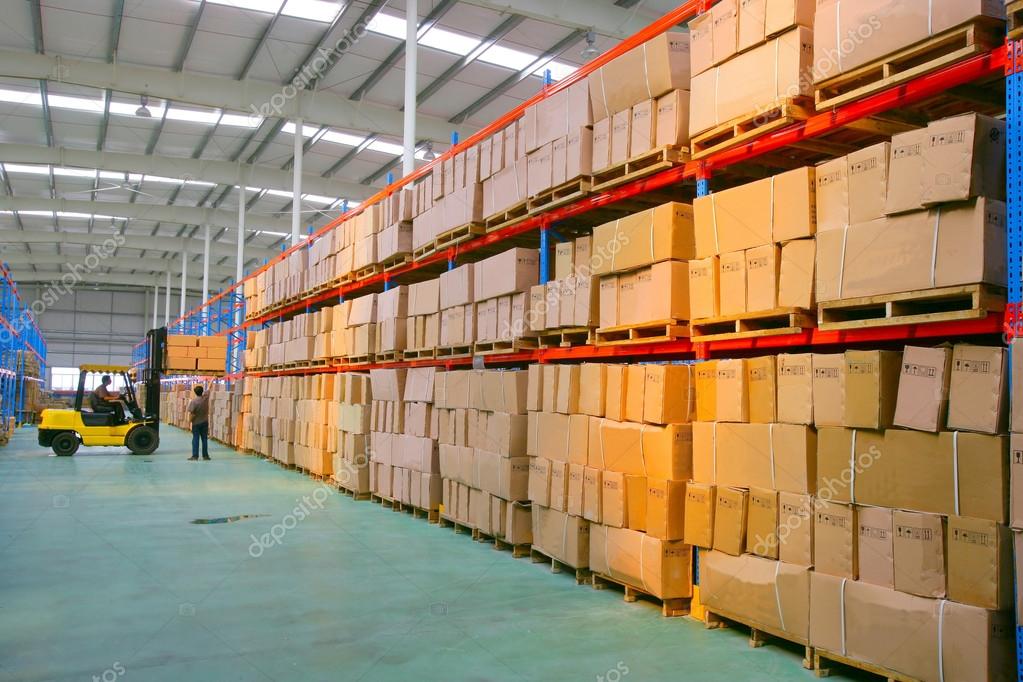 Chongqing Minsheng Logistics Auto Parts Warehouse — Stock Photo