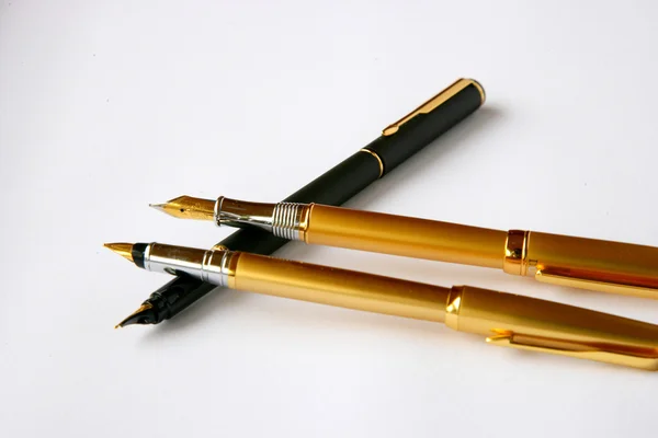 Widespread use of pen writing instruments — Stock Photo, Image