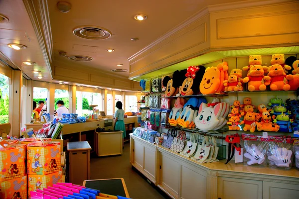 Tokyo Disneyland souvenir shopping kiosk — Stock Photo, Image