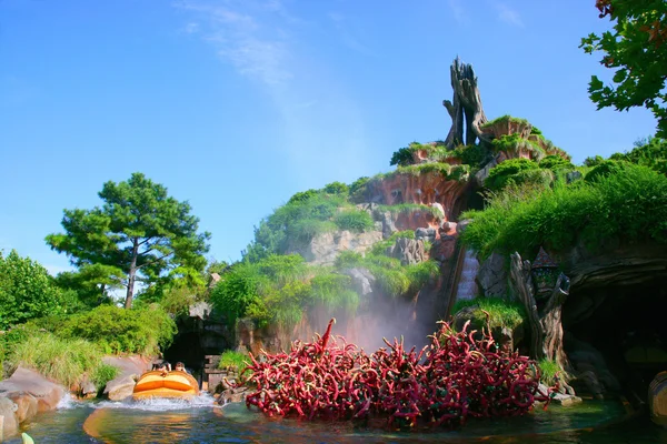 Tokyo Disneyland Splash Mountain au paradis des animaux — Photo