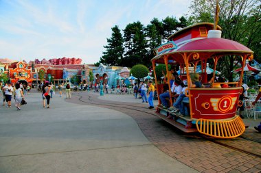 Çizgişehir'in rock tramvay Tokyo disneyland